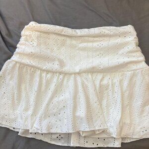 !M?ERFECT Women's White Skirt